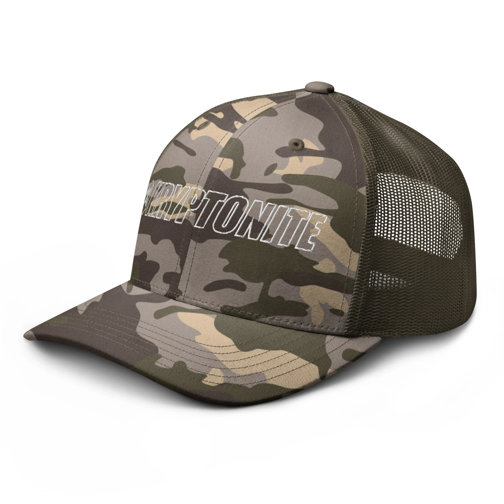 Camouflage trucker hat - Image 2