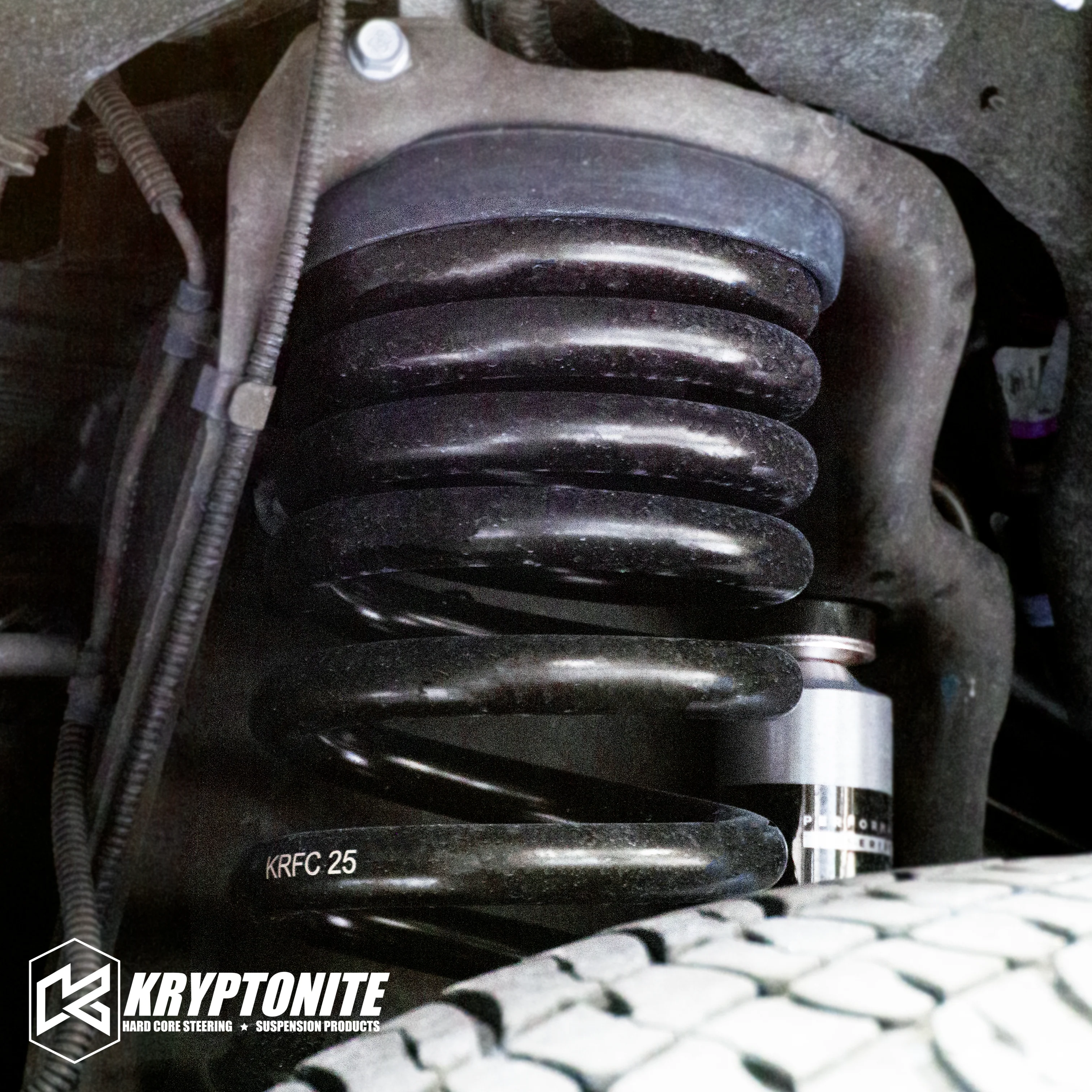 Kryptonite 2.5"/3.5" Leveling Dual Rate Coil Springs for 2005-2026 Ford Powerstroke F-250/F-350 - Image 4