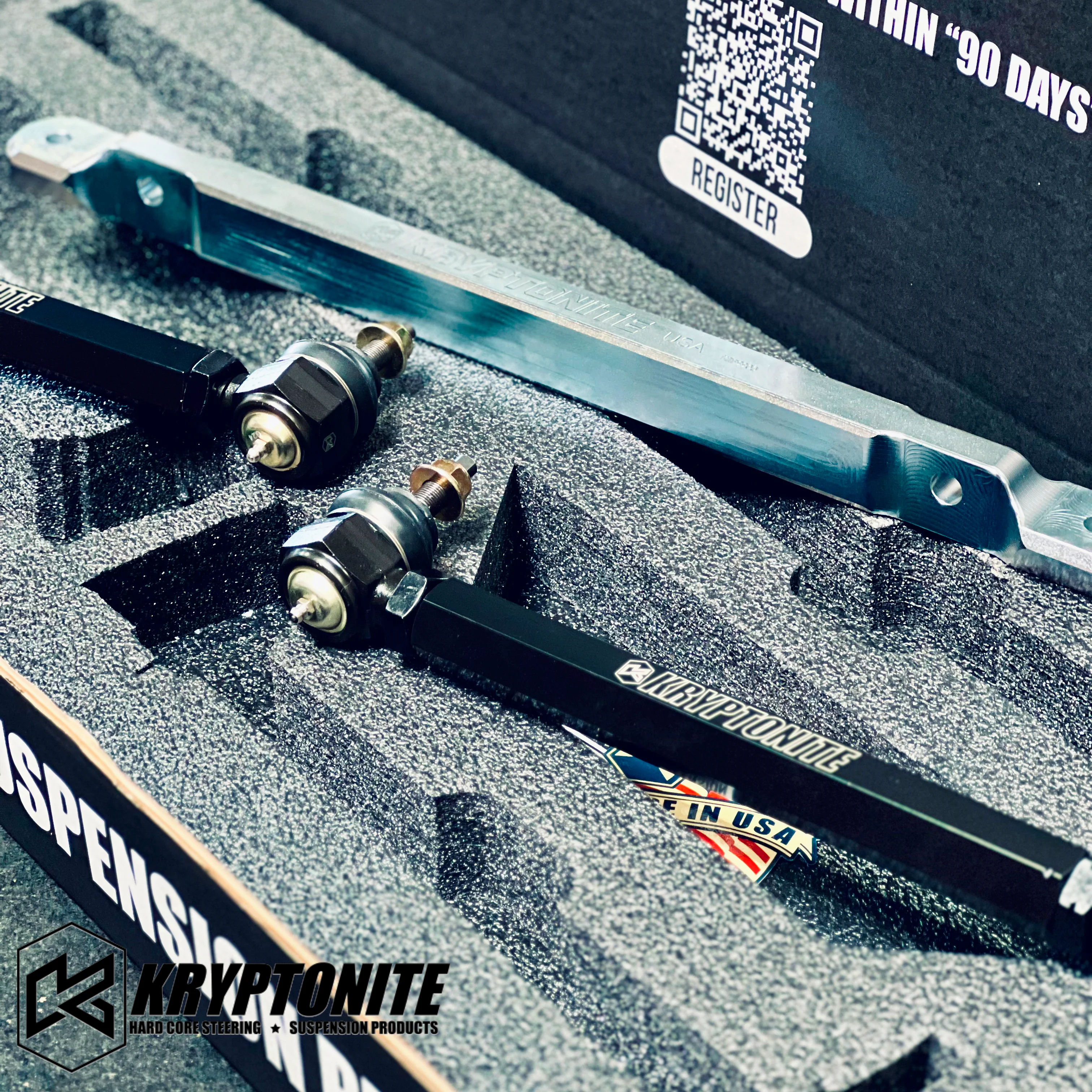 Kryptonite SS Series Centerlink Tie Rod Package C-Series 1988-1998 - Image 4