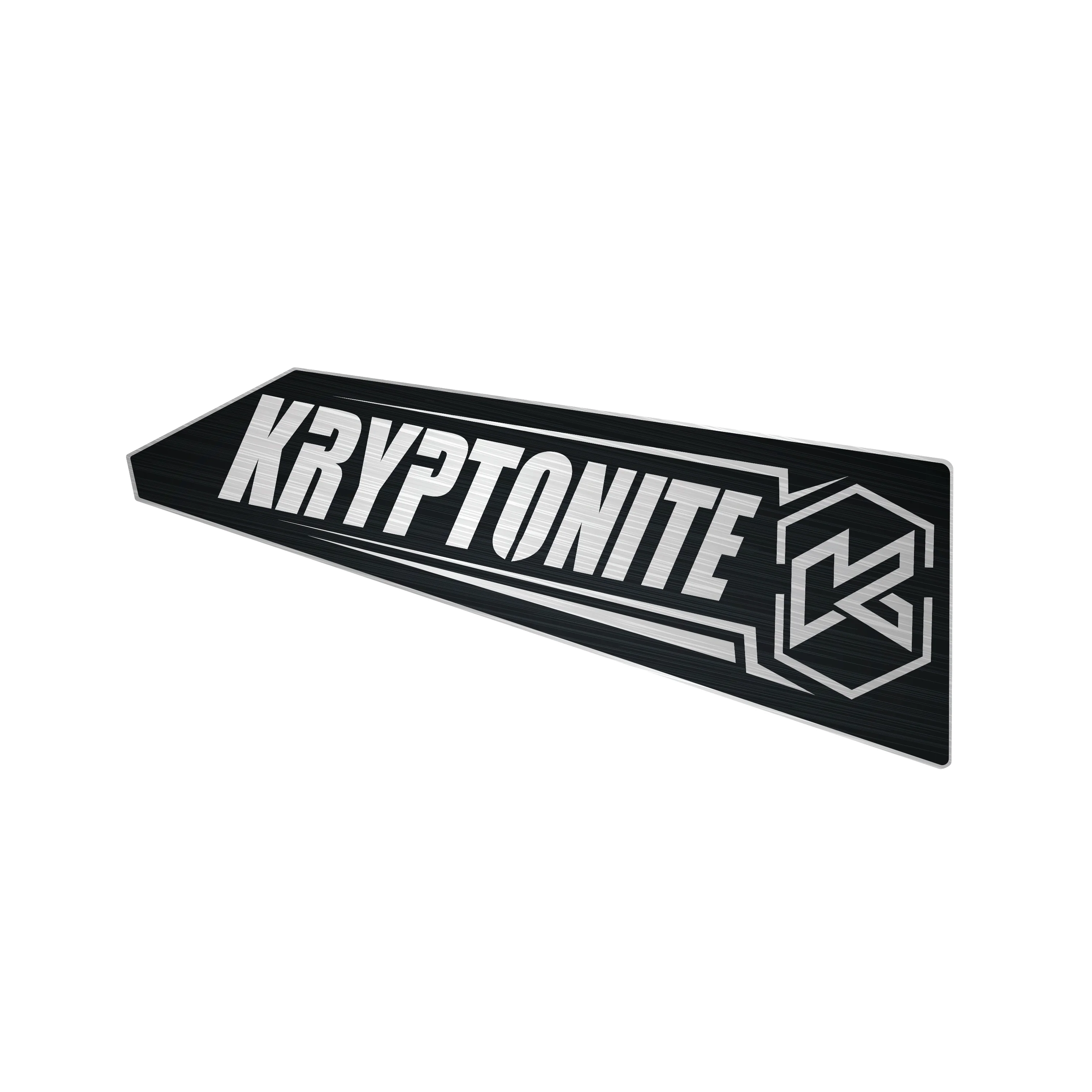 Kryptonite Upper Control Arm Stainless Logo Plates for 2011–2026 Chevy/GMC 2500HD/3500HD - Image 3